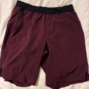 Ten Thousand Men's Maroon Interval Shorts